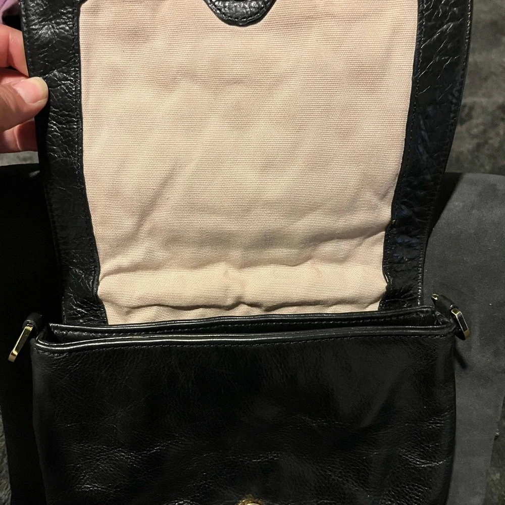 Tory Burch Black leather studded crossbody - Picture 6 of 13